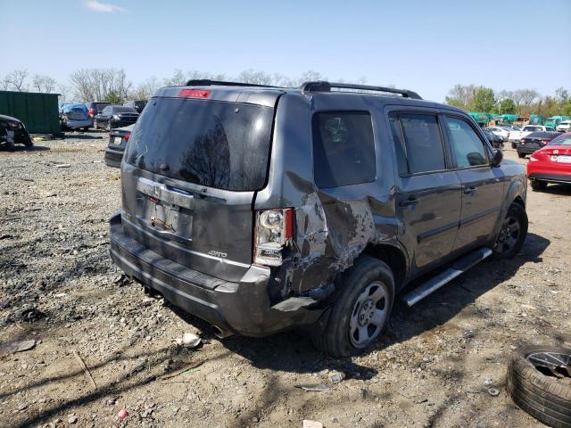 Photo 4 from auction – 2011 HONDA PILOT LX with VIN 5FNYF4H23BB098203
