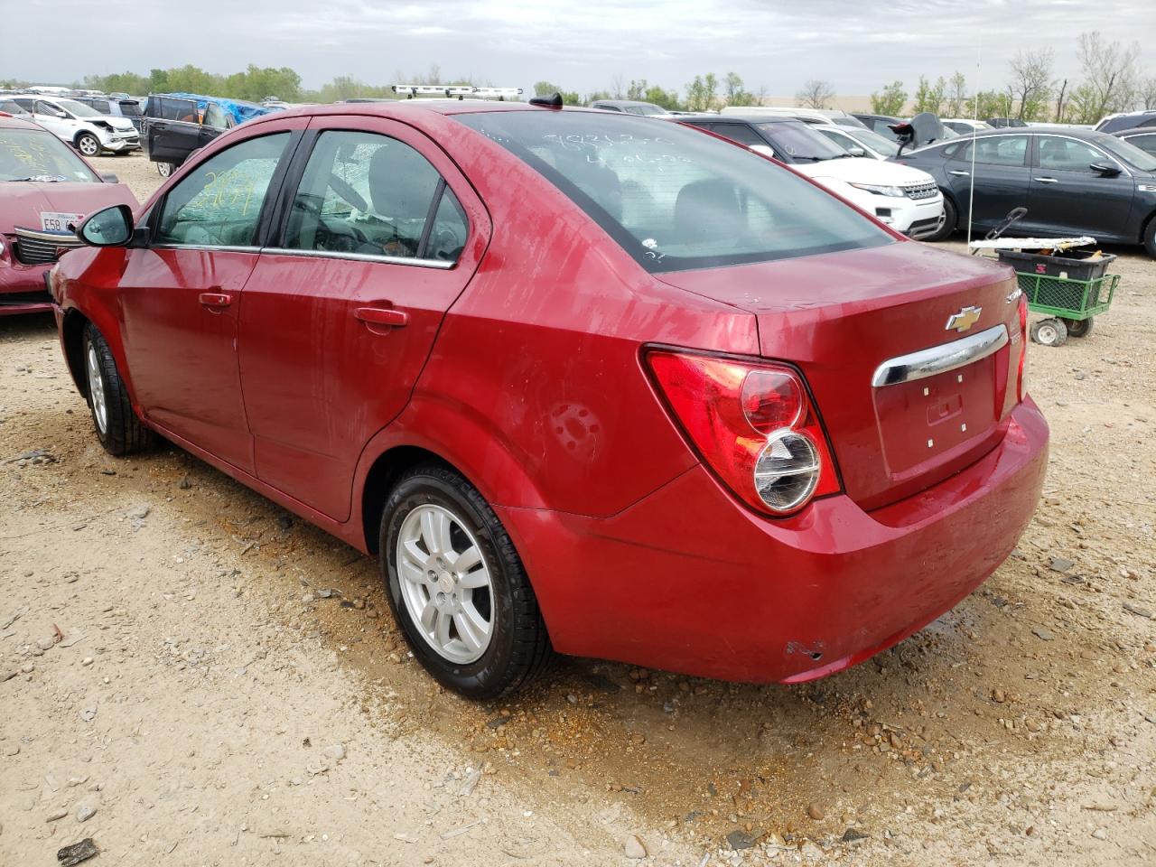Photo 3 from auction – 2014 CHEVROLET SONIC LT with VIN 1G1JC5SB3E4243494