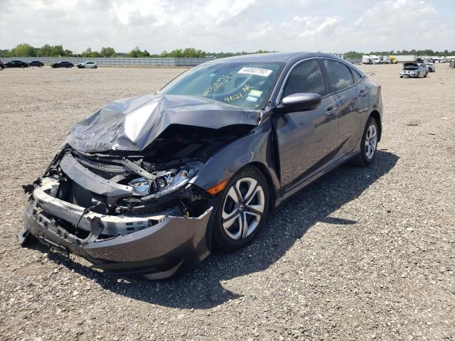 Photo 2 from auction – 2017 HONDA CIVIC LX with VIN 19XFC2F53HE044027