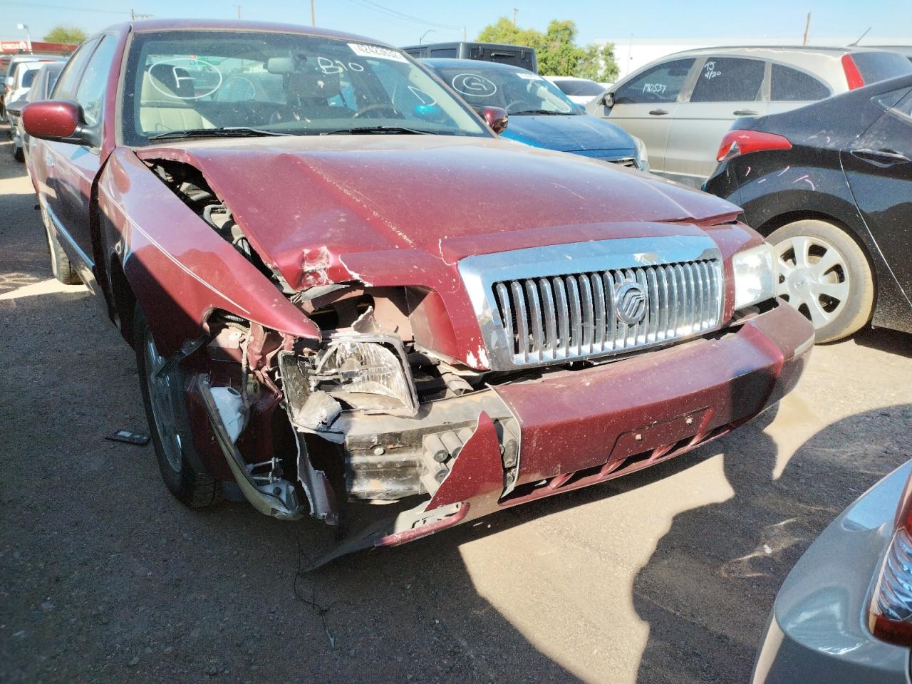 Photo 9 from auction – 2008 MERCURY GRAND MARQ with VIN 2MEFM75V08X613811
