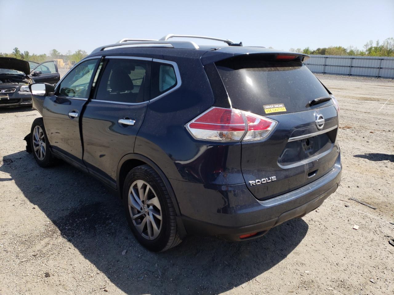 Photo 3 from auction – 2015 NISSAN ROGUE SL with VIN 5N1AT2MT6FC821876