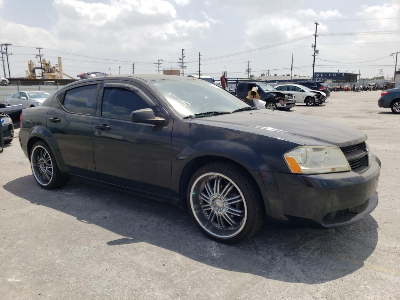DODGE AVENGER SE 2008 with VIN 1B3LC46J88N199942 - Photo from auction