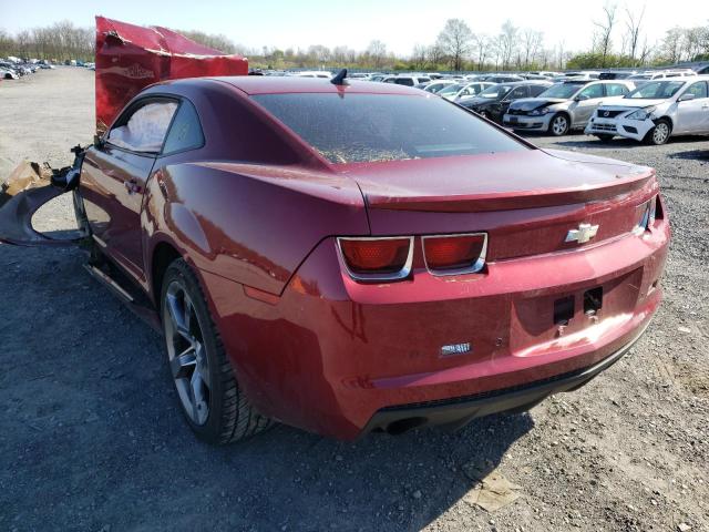 Photo 3 from auction – 2011 CHEVROLET CAMARO LT with VIN 2G1FC1ED8B9122089