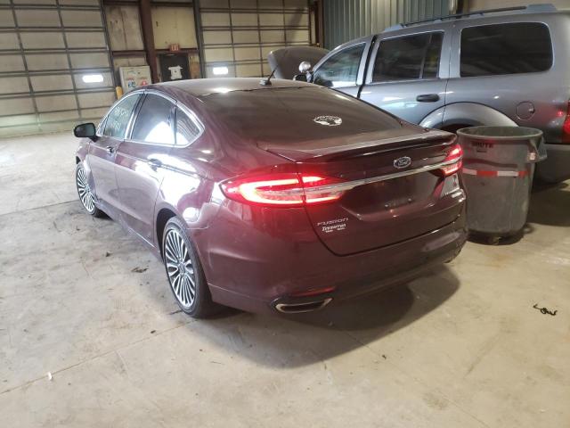 Photo 3 from auction – 2017 FORD FUSION TIT with VIN 3FA6P0K95HR245234