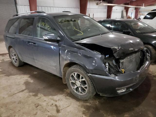 KIA SEDONA LX 2014 with VIN KNDMG4C79E6586893 - Photo from auction
