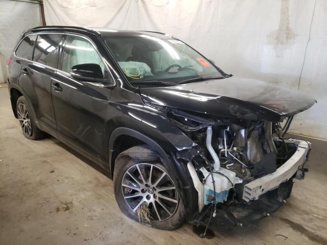 TOYOTA HIGHLANDER 2018 with VIN 5TDJZRFH1JS538913 - Photo from auction