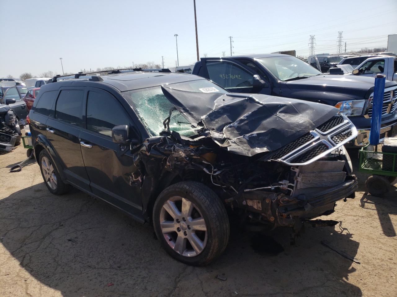 DODGE JOURNEY R/ 2012 with VIN 3C4PDDFG0CT154634 - Photo from auction
