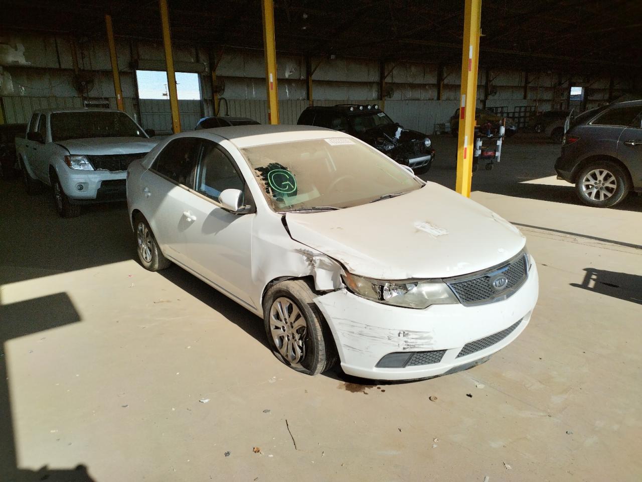 KIA FORTE EX 2010 with VIN KNAFU4A28A5054539 - Photo from auction