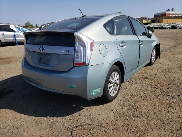 Photo 4 from auction – 2014 TOYOTA PRIUS PLUG with VIN JTDKN3DP2E3054182