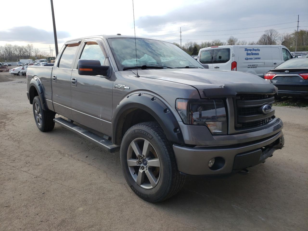 FORD F150 SUPER 2014 with VIN 1FTFW1EF7EFB65253 - Photo from auction