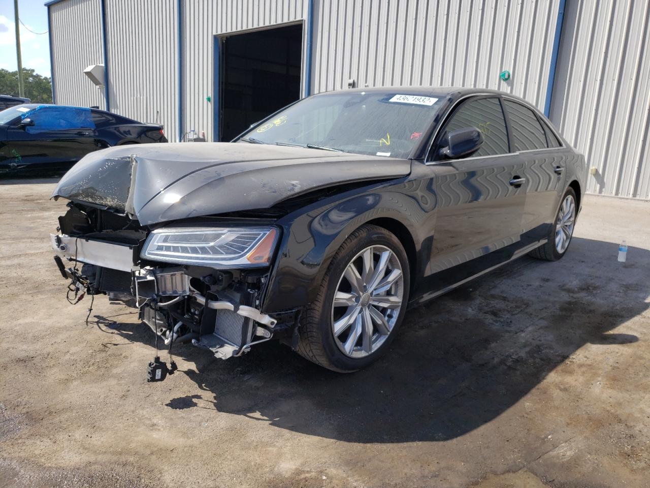 Photo 2 from auction – 2017 AUDI A8 L QUATT with VIN WAU44AFD0HN015602
