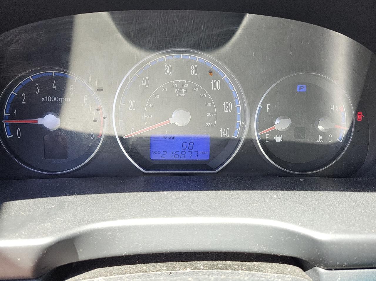 Photo 8 from auction – 2007 HYUNDAI SANTA FE S with VIN 5NMSH73E07H073087