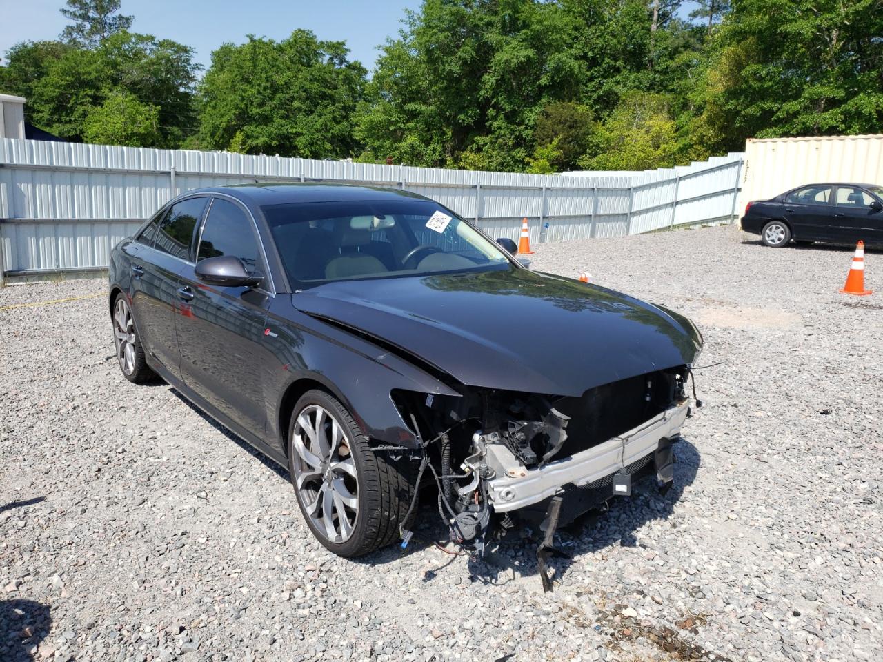 AUDI A6 PRESTIG 2014 with VIN WAUHGAFC3EN027495 - Photo from auction