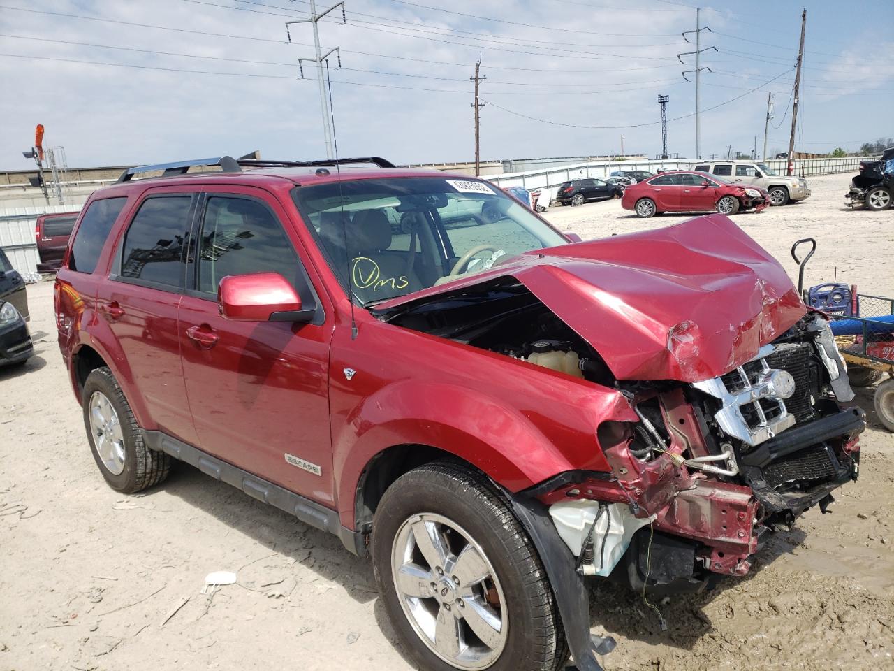 FORD ESCAPE LIM 2008 with VIN 1FMCU94118KA67615 - Photo from auction