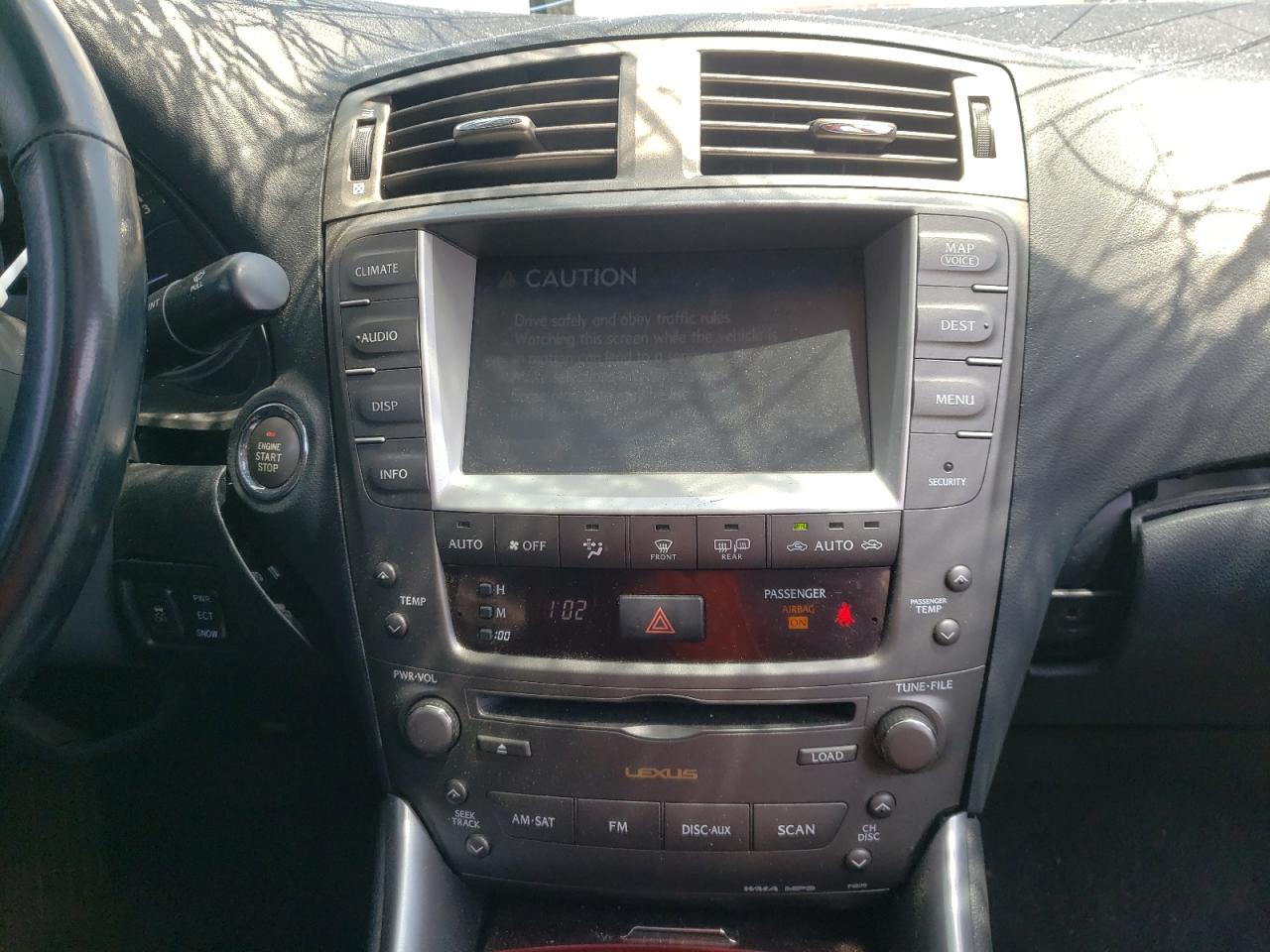 Photo 9 from auction – 2007 LEXUS IS 350 with VIN JTHBE262472010011