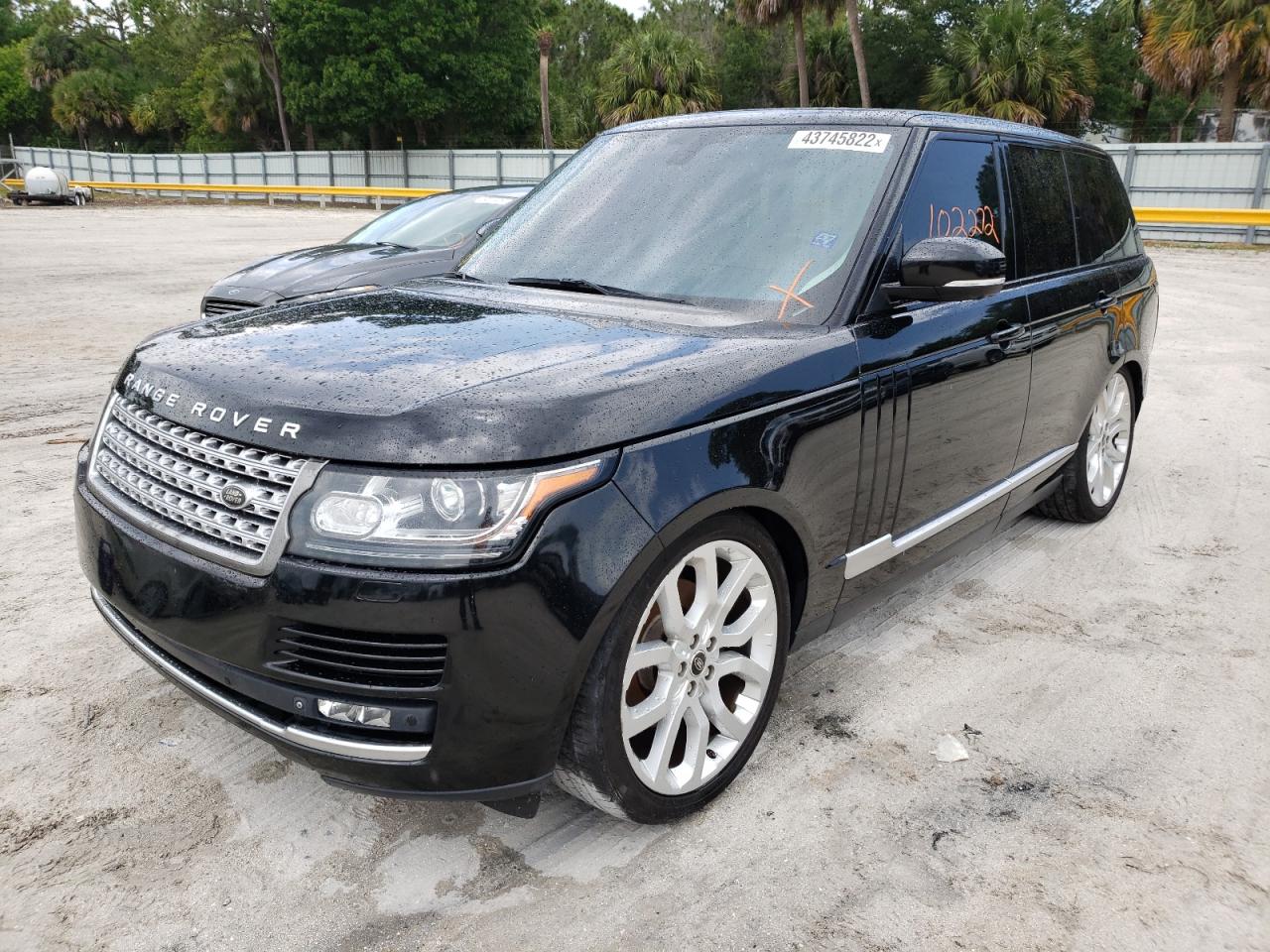 Photo 2 from auction – 2014 LAND ROVER RANGE ROVE with VIN SALGS2VFXEA126104