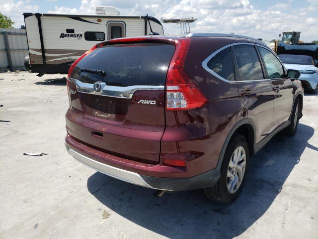 Photo 4 from auction – 2015 HONDA CR-V EXL with VIN 2HKRM4H79FH702995