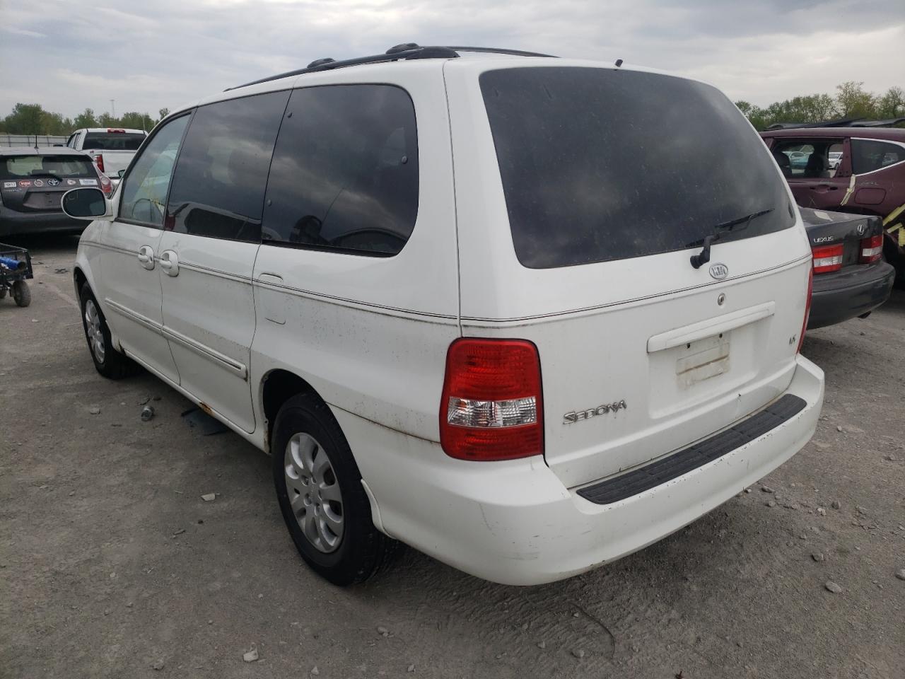 Photo 3 from auction – 2005 KIA SEDONA EX with VIN KNDUP131056615952
