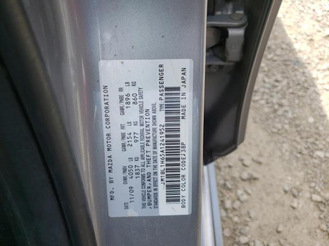 Photo 10 from auction – 2010 MAZDA 3 S with VIN JM1BL1H65A1241952