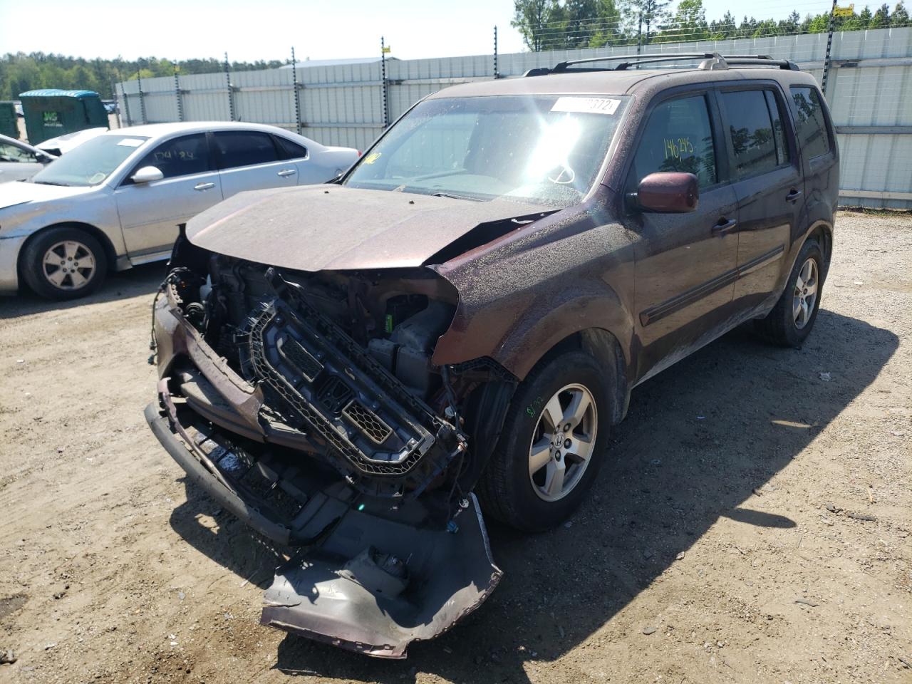 Photo 2 from auction – 2009 HONDA PILOT EXL with VIN 5FNYF48579B050417