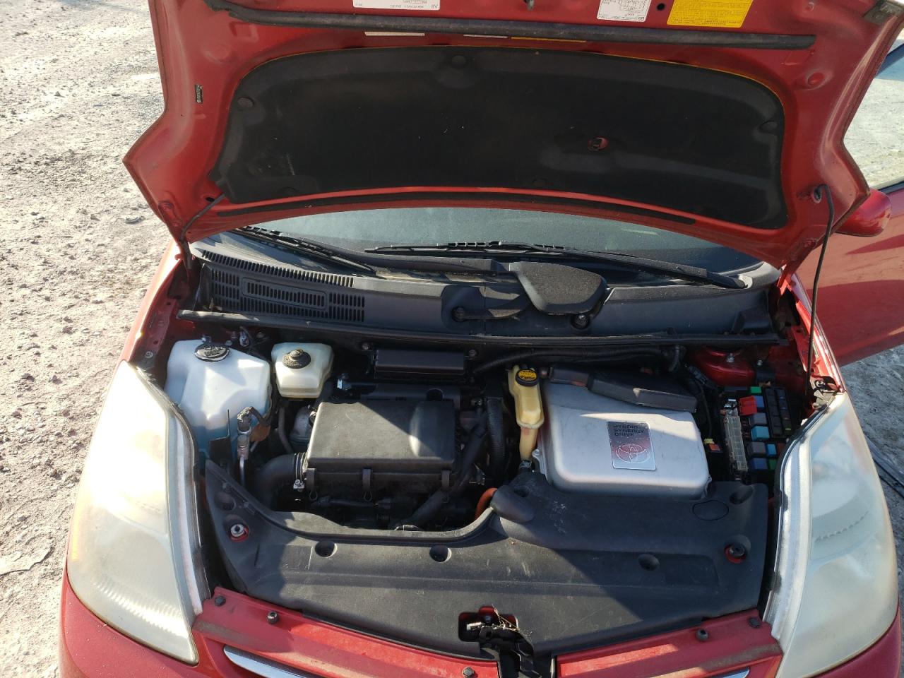 Photo 7 from auction – 2007 TOYOTA PRIUS with VIN JTDKB20U377621560