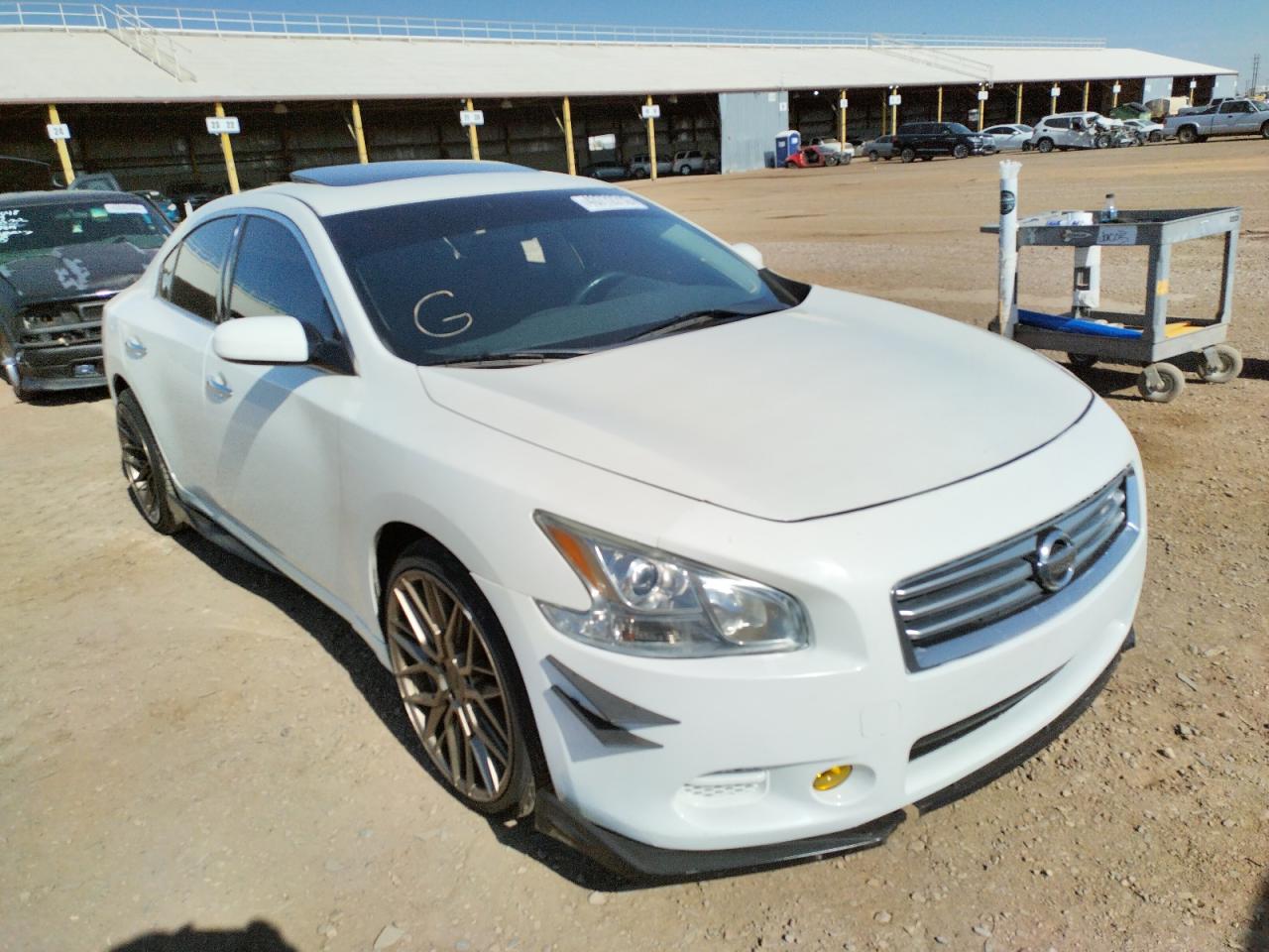 NISSAN MAXIMA S 2014 with VIN 1N4AA5AP9EC487981 - Photo from auction