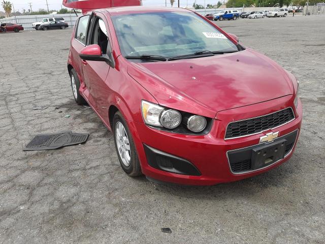 CHEVROLET SONIC LT 2015 with VIN 1G1JC6SG2F4143146 - Photo from auction