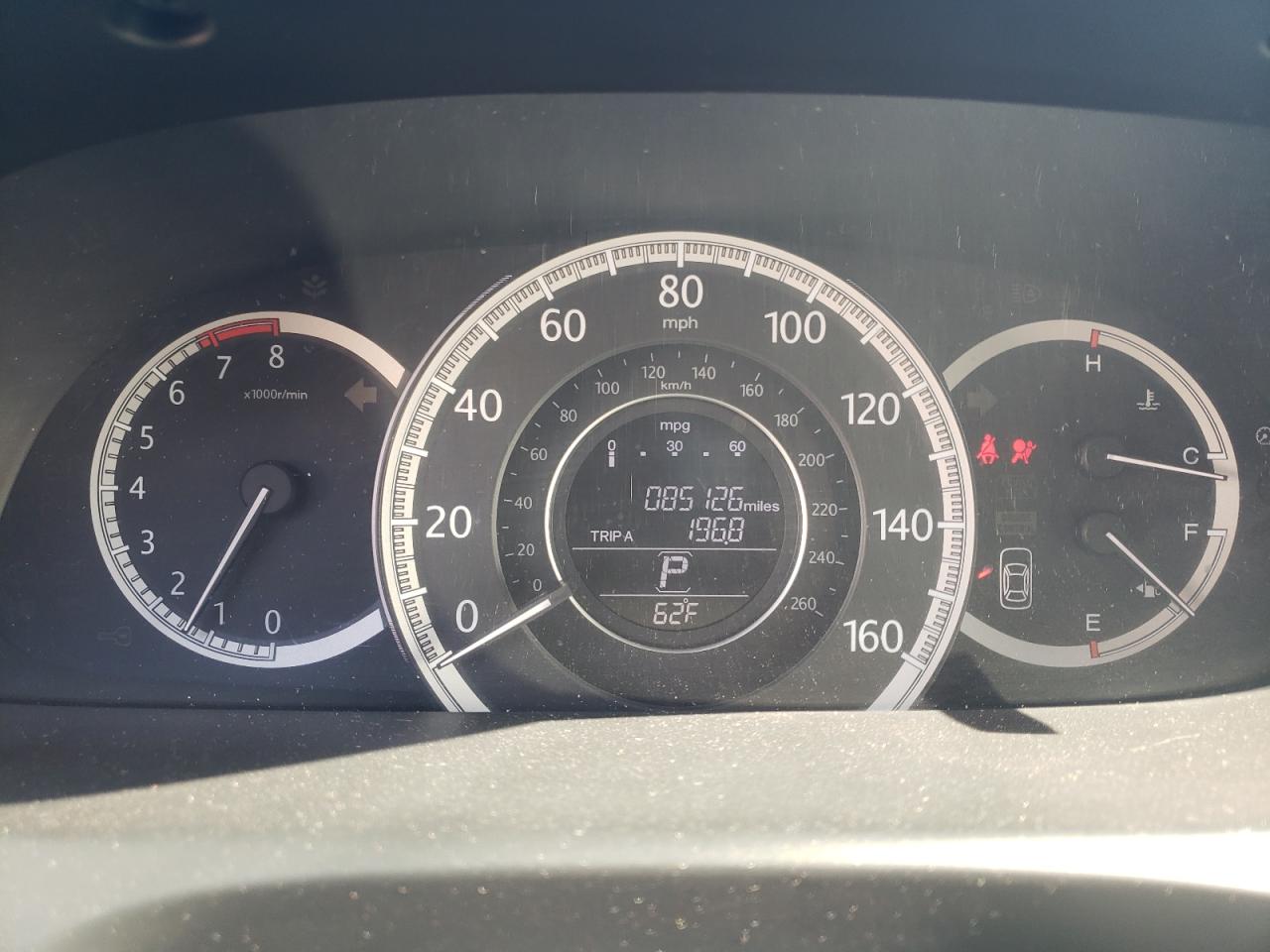 Photo 12 from auction – 2013 HONDA ACCORD EXL with VIN 1HGCR3F89DA035753