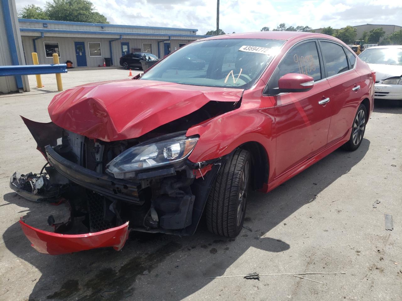 Photo 2 from auction – 2016 NISSAN SENTRA S with VIN 3N1AB7AP1GY289864