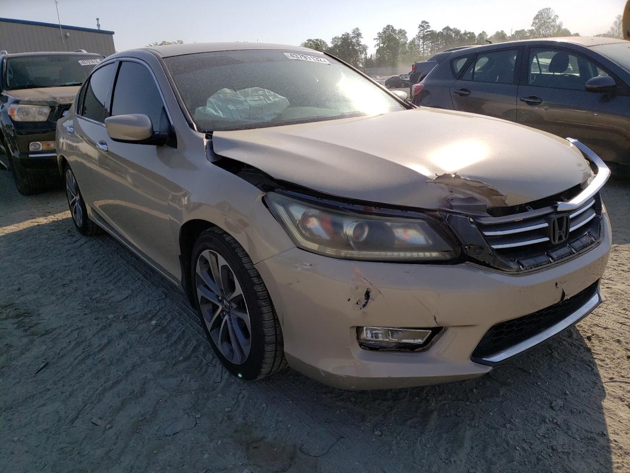 HONDA ACCORD SPO 2014 with VIN 1HGCR2F55EA140484 - Photo from auction