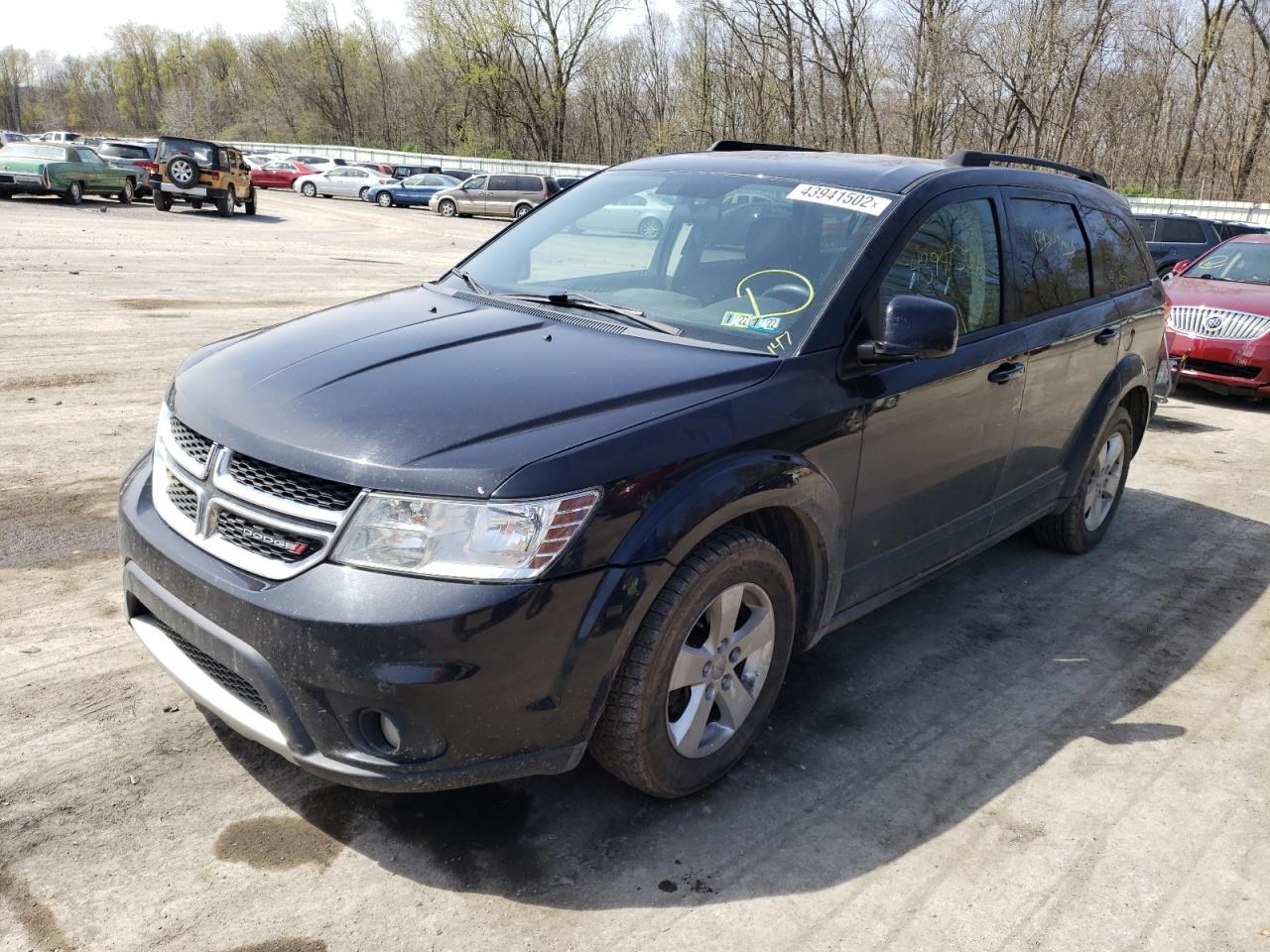Photo 2 from auction – 2012 DODGE JOURNEY SX with VIN 3C4PDDBGXCT300382