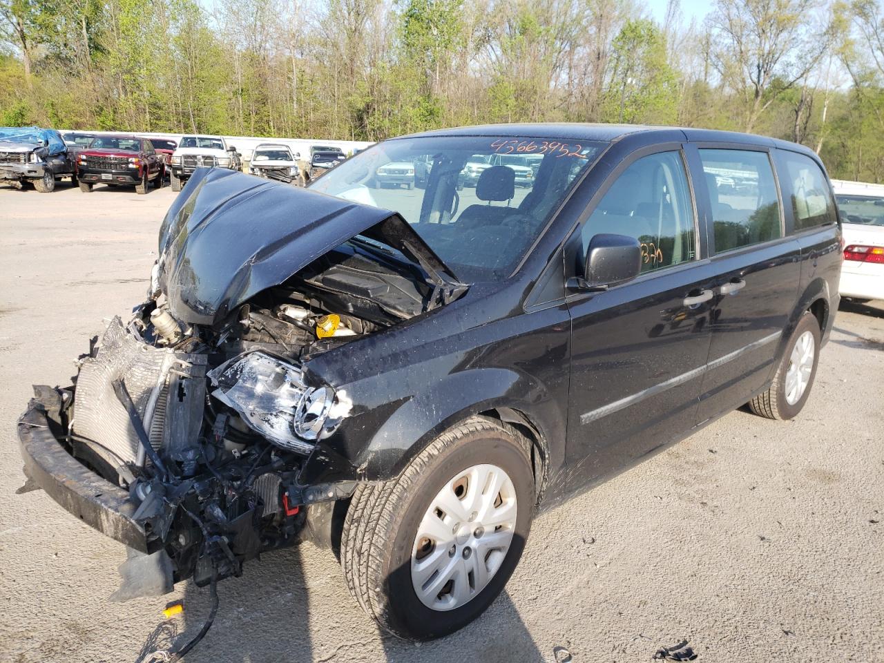 Photo 2 from auction – 2014 DODGE GRAND CARA with VIN 2C4RDGBG1ER411564