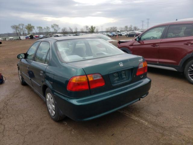 Photo 3 from auction – 2000 HONDA CIVIC with VIN 1HGEJ6676YL015303