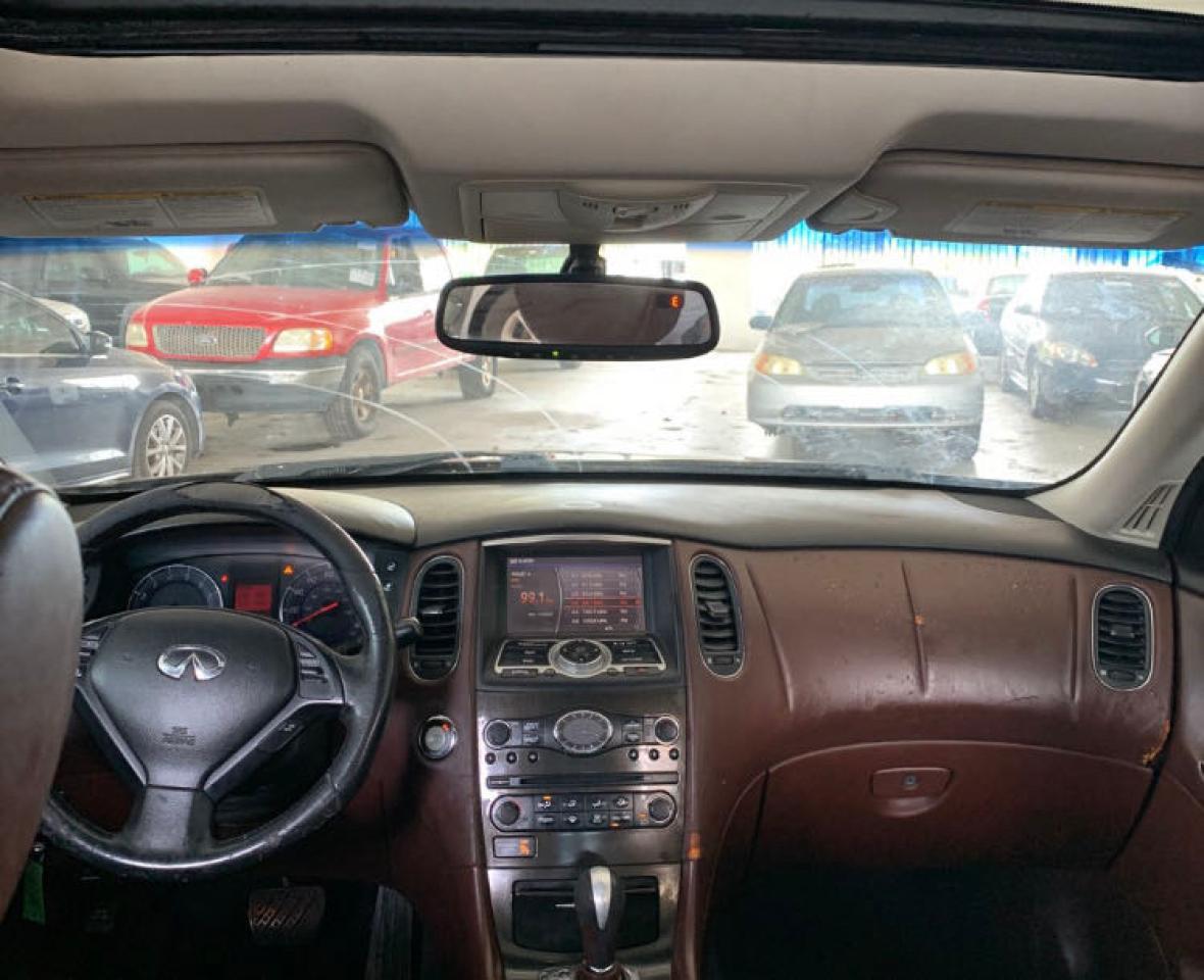 Photo 9 from auction – 2008 INFINITI EX35 BASE with VIN JNKAJ09E48M306380