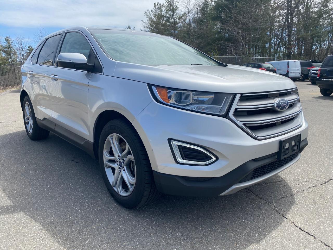FORD EDGE TITAN 2017 with VIN 2FMPK4K92HBB80356 - Photo from auction