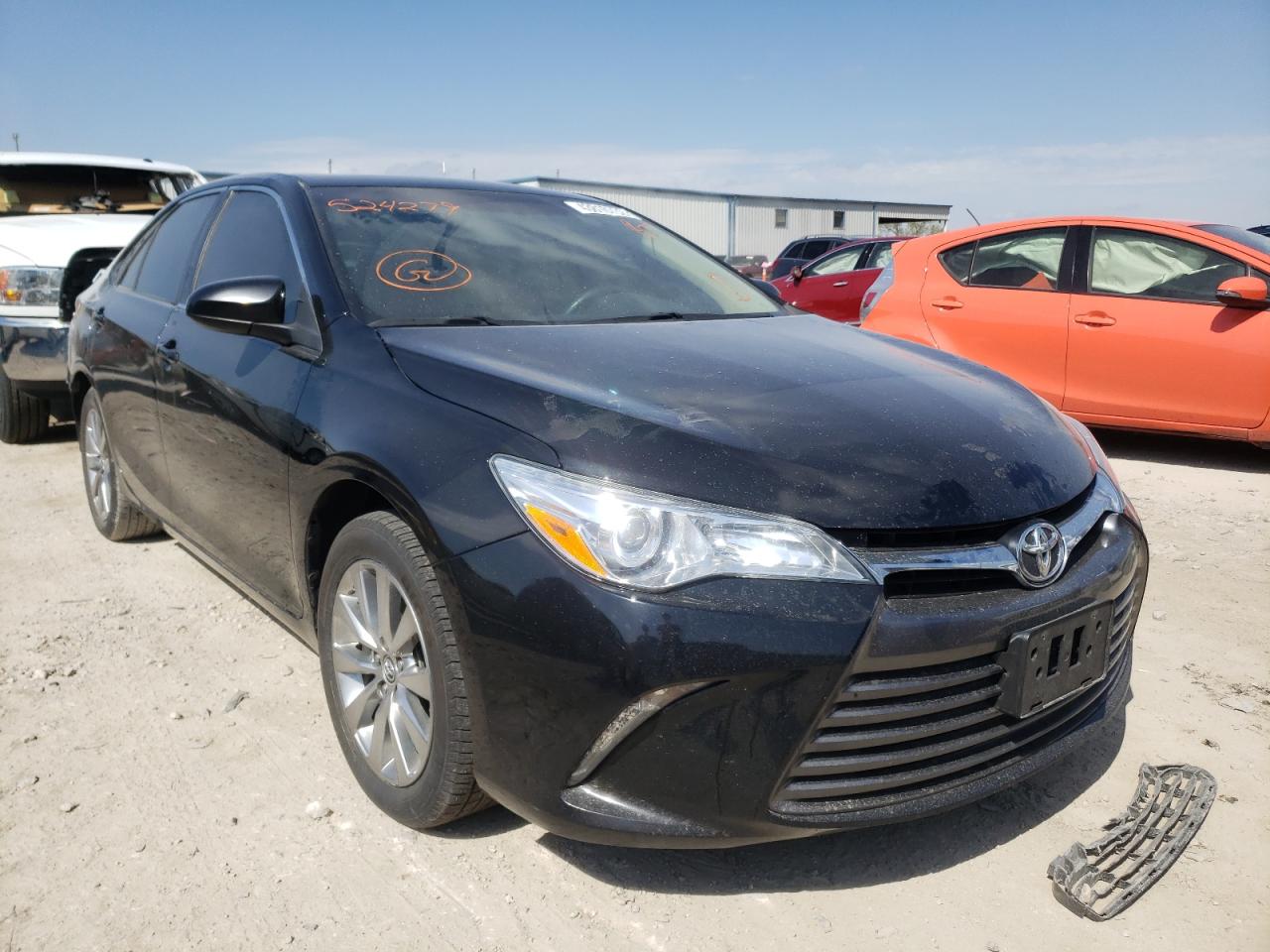TOYOTA CAMRY LE 2016 with VIN 4T1BF1FK7GU524279 - Photo from auction