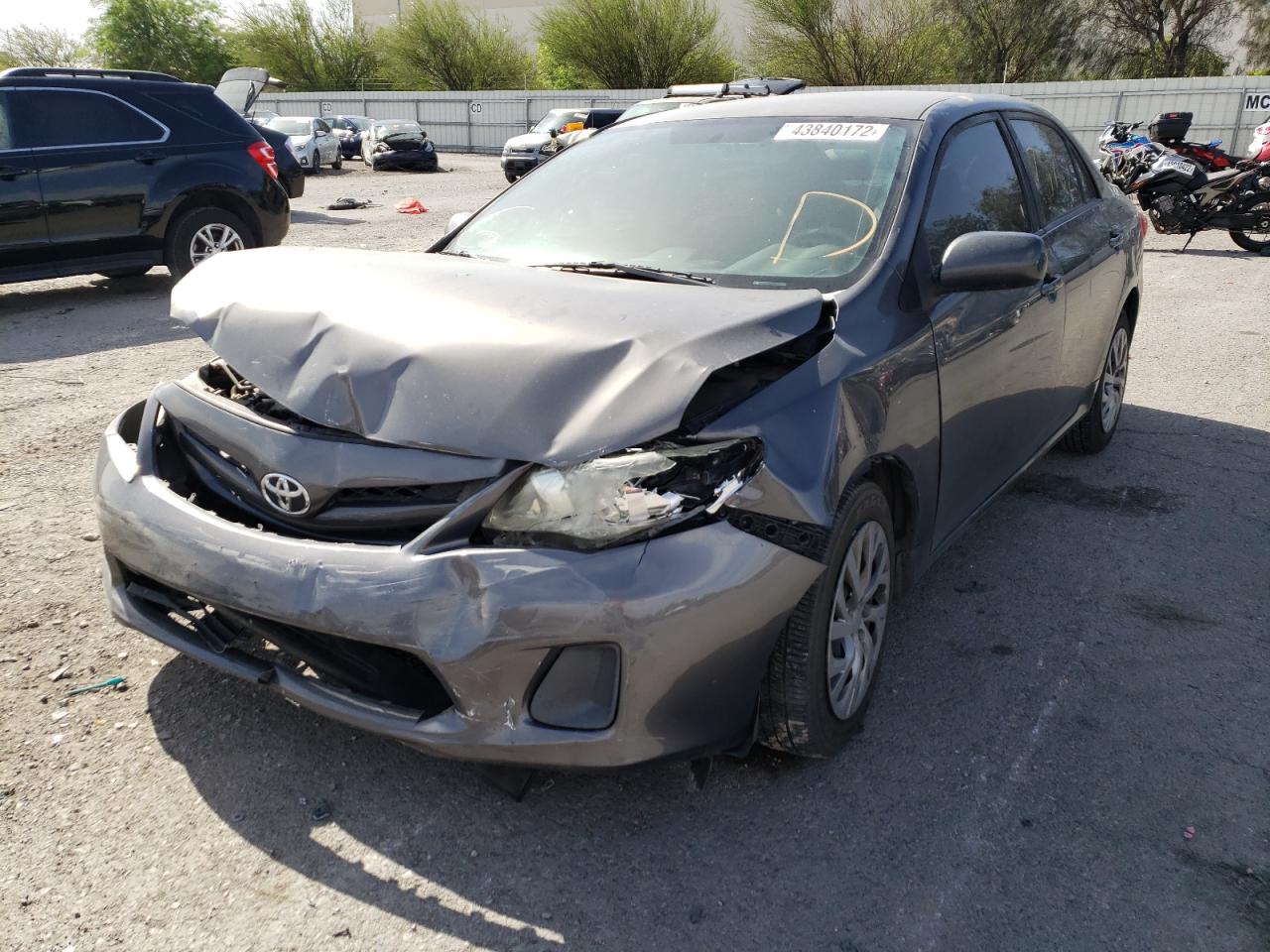 Photo 2 from auction – 2012 TOYOTA COROLLA BA with VIN 5YFBU4EE1CP051641