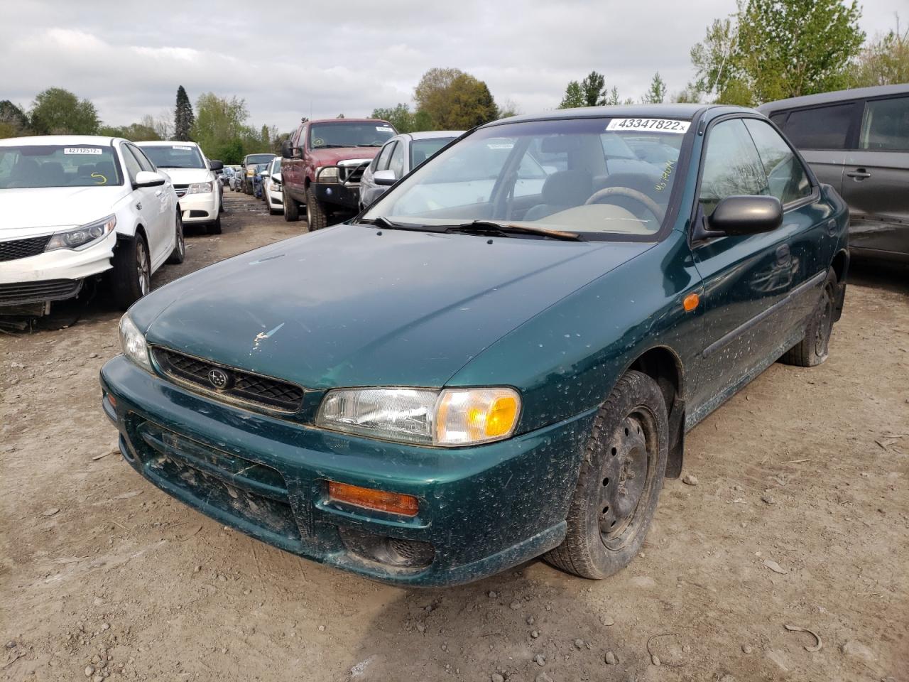 Photo 2 from auction – 1997 SUBARU IMPREZA L with VIN JF1GC4358VH500393
