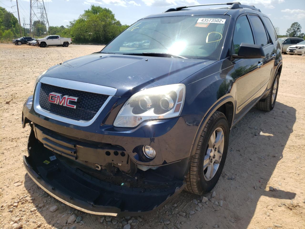 Photo 2 from auction – 2012 GMC ACADIA SLE with VIN 1GKKRNED9CJ320749