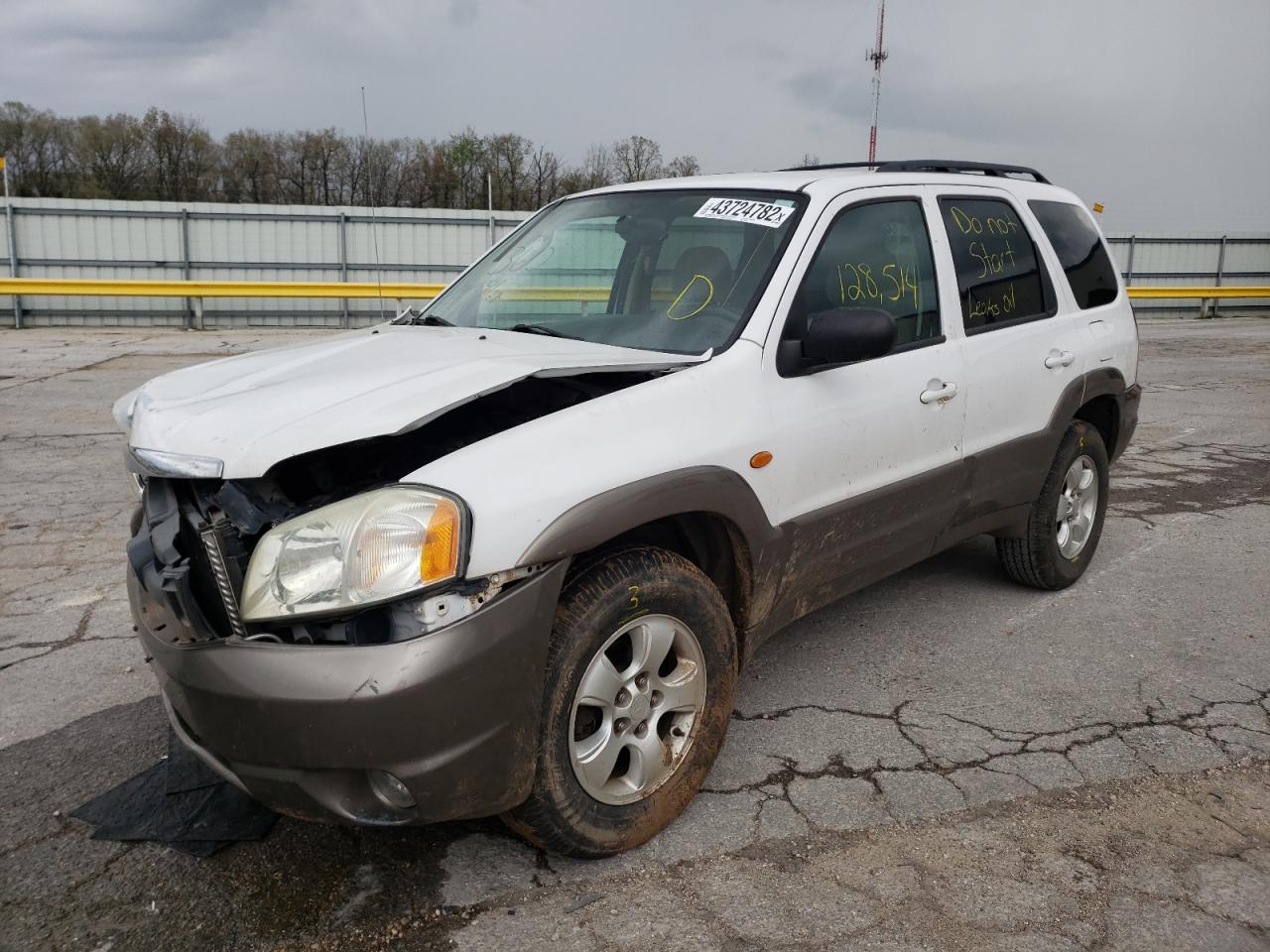 Photo 2 from auction – 2004 MAZDA TRIBUTE LX with VIN 4F2YZ04124KM22843