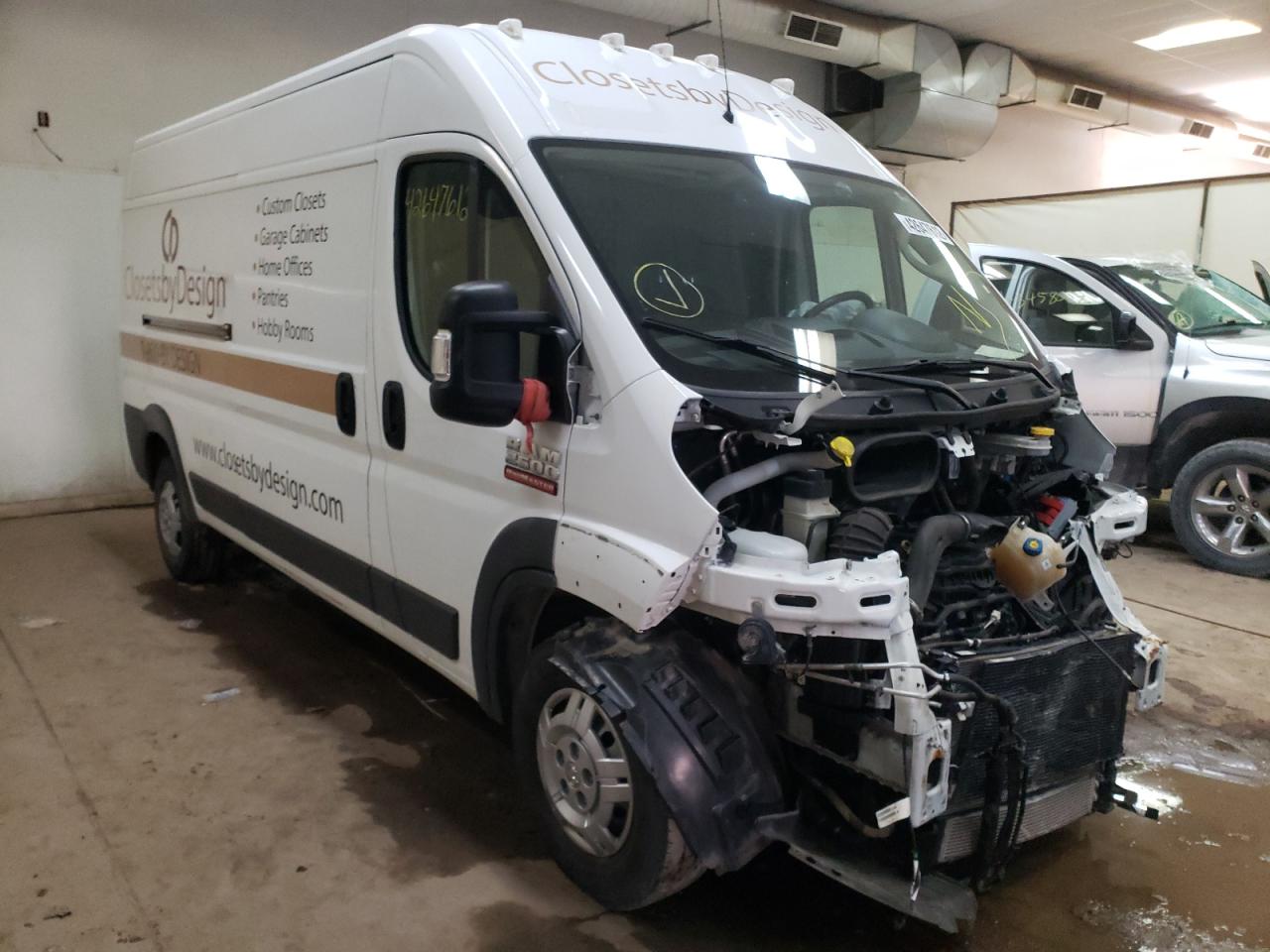 RAM PROMASTER 2018 with VIN 3C6TRVDG5JE127088 - Photo from auction