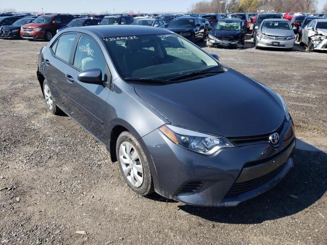TOYOTA COROLLA L 2015 with VIN 2T1BURHE6FC283553 - Photo from auction