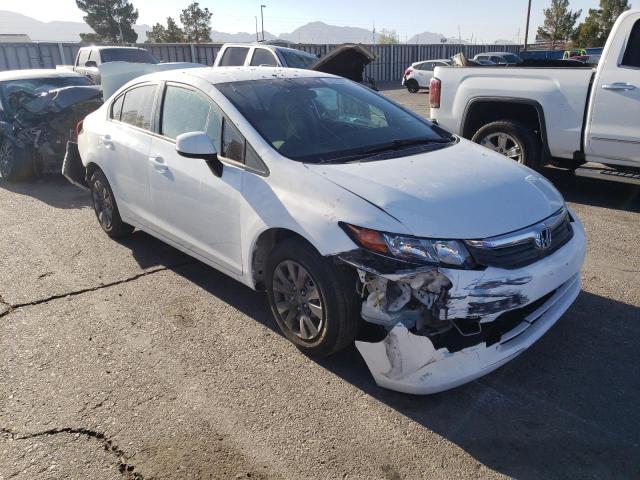 HONDA CIVIC LX 2012 with VIN 2HGFB2F59CH335732 - Photo from auction