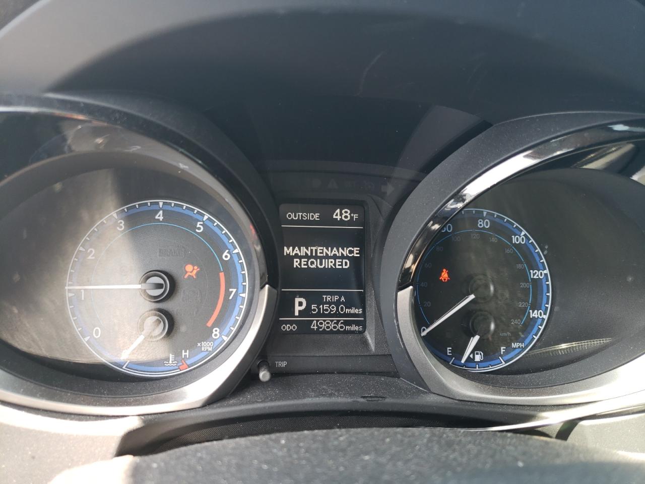 Photo 8 from auction – 2014 TOYOTA COROLLA L with VIN 2T1BURHE5EC177786