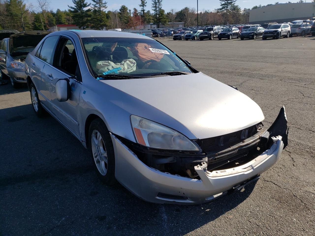 HONDA ACCORD SE 2007 with VIN JHMCM56397C012025 - Photo from auction