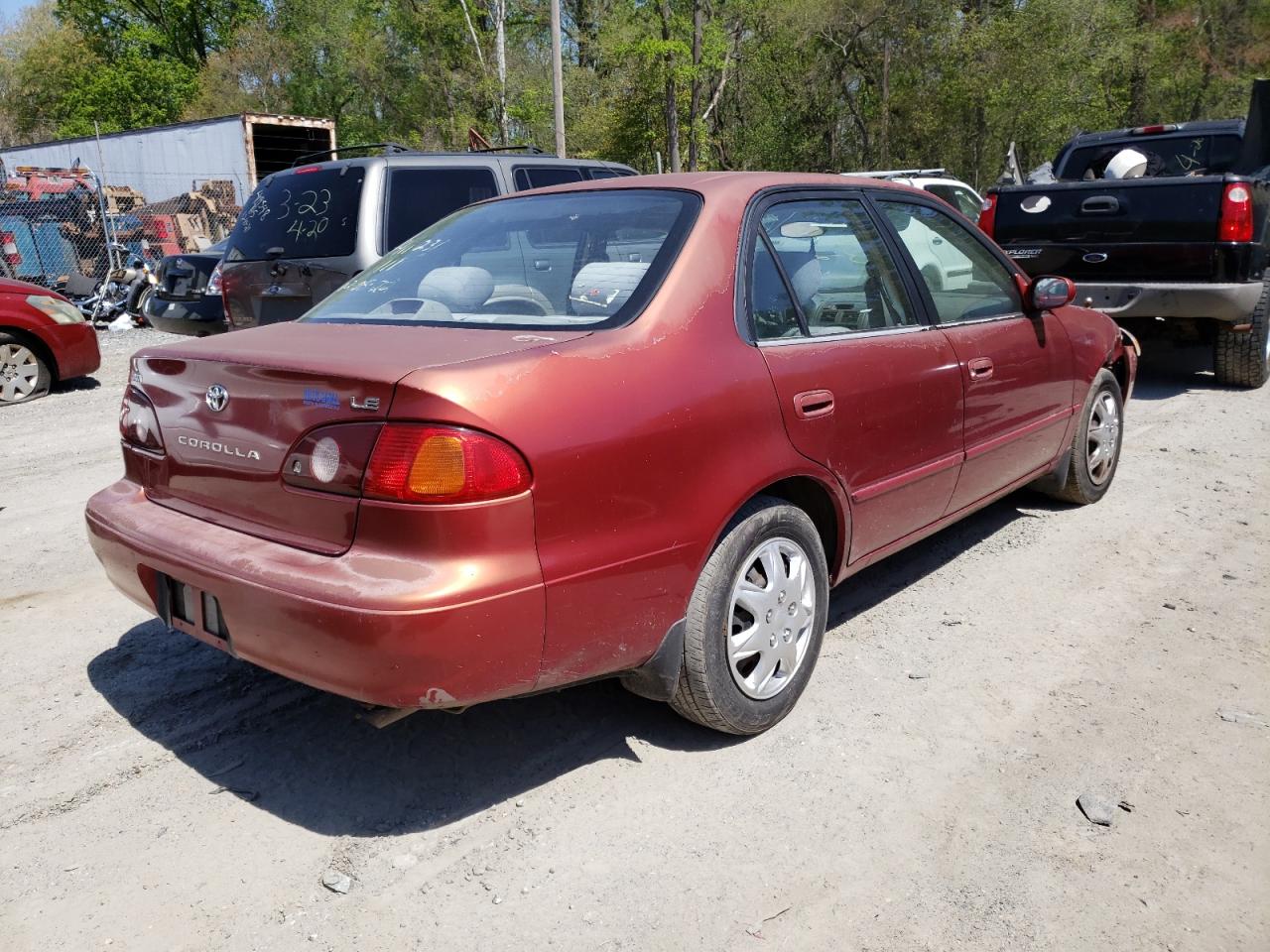 Photo 4 from auction – 2002 TOYOTA COROLLA CE with VIN 2T1BR12E62C553046