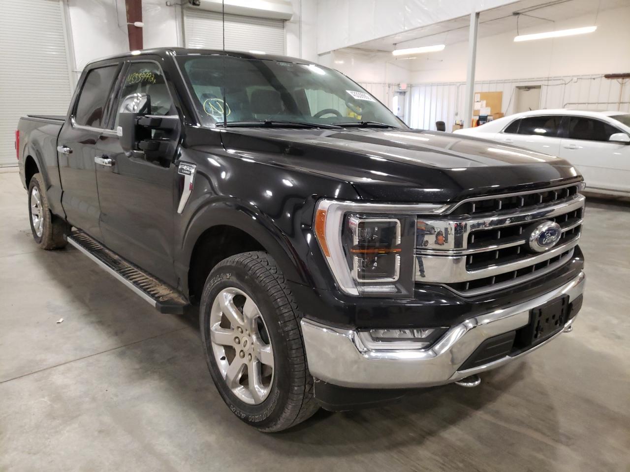 Photo 1 from auction – 2021 FORD F150 SUPER with VIN 1FTFW1E85MFC50012