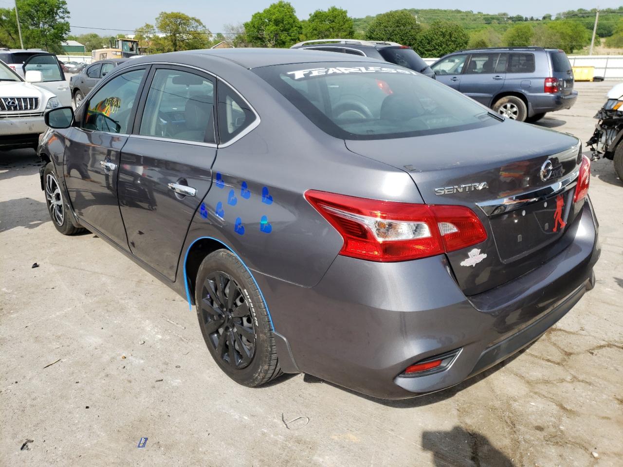 Photo 3 from auction – 2017 NISSAN SENTRA S with VIN 3N1AB7AP0HY247428