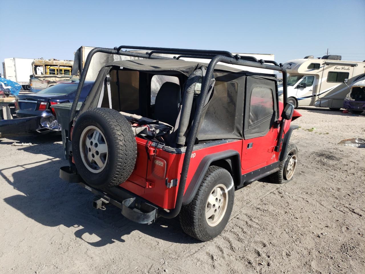 Photo 4 from auction – 1993 JEEP WRANGLER / with VIN 1J4FY29SXPP255687