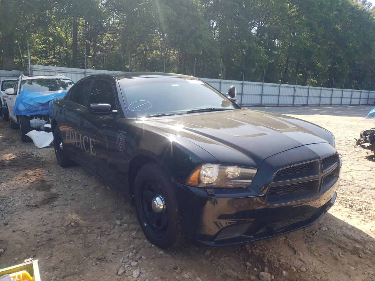 DODGE CHARGER PO 2014 with VIN 2C3CDXAT2EH348098 - Photo from auction